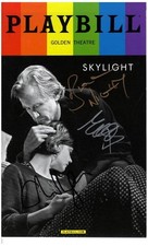 Skylight Autographed X3 Bill Carey Matthew Playbill