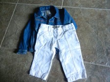 Girls 2 piece Old Navy jean jacket and jeans size 5