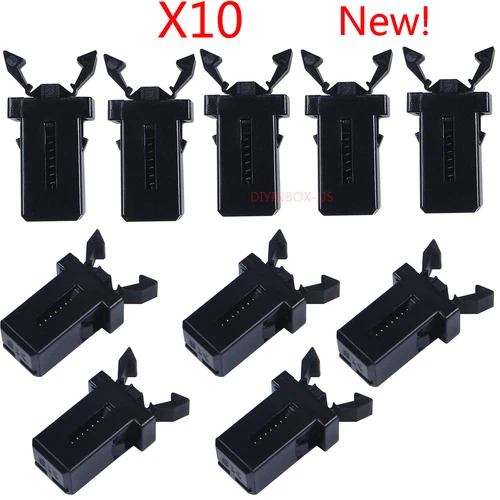 10pcs New Replacement Push to Lock Latches for Synology Type D3, D5, or D6 Trays