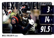 2020 Score #NLS-WF Will Fuller V Next Level Stats Gold Excellent