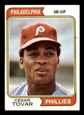 1974 Topps Baseball #538 Cesar Tovar EX/MT *d4