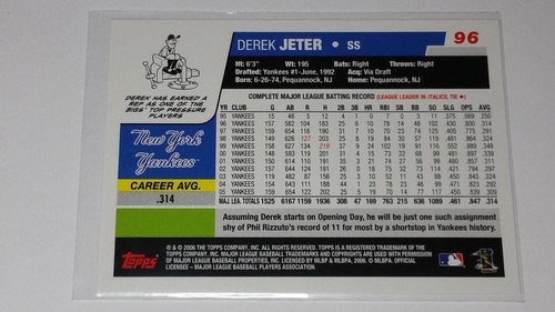 You Pick Your Card - Derek Jeter - New York Yankees - HOF - Baseball cards - Afbeelding 154 van 354