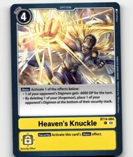 Digimon CCG Heaven's Knuckle BT14-094 C - Blast Ace