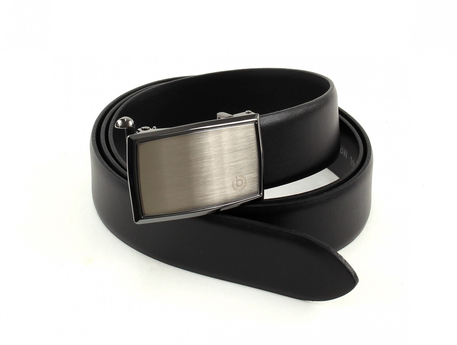 bugatti Domed Leatherbelt With Automatic Buckle W110 Black