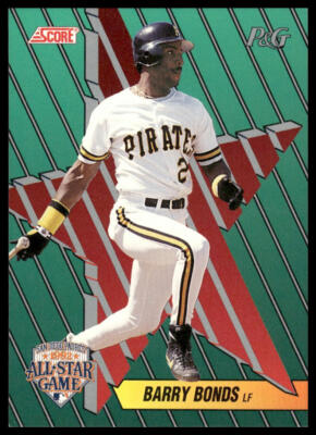 1992 Score Procter & Gamble #15 Barry Bonds Pittsburgh Pirates Baseball