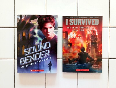I Survived And Sound Bender Scholastic Reader Book Boys Paperback 2 Books Lot