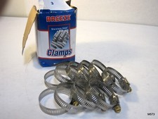 10 QTY Breeze Stainless Steel 2 1/8" T-Bolt Hose Clamps