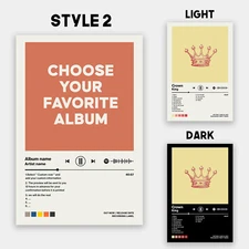 Custom Album cover Poster Request Your Own, Custom Any Artist Any Home Decor