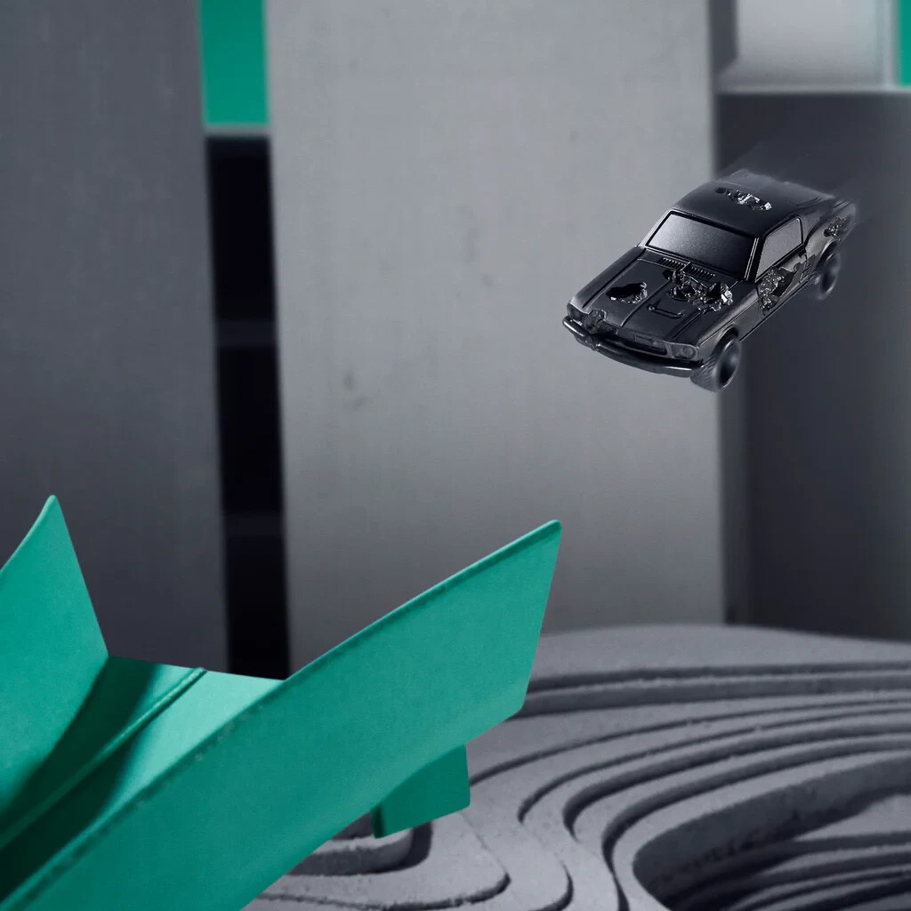 ミニカー Hot Wheels Daniel Arsham Ford Mustang Hot Wheels x Daniel Arsham Eroded Mustang | Mattel Creations