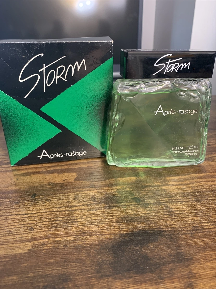 VTG Apres rasage STORM 4.2oz After Shave for Men RARE HTF Discontinued Scent