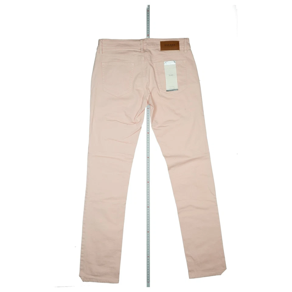 ESCADA Sport Toni Damen Slim Skinny Low Rise stretch Gr.36 W30 L30 Rosa Pink NEU - Bild 3 von 4