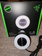 Razer Kiyo 1080p Streaming Gaming Camera with LED Ring Light - Black