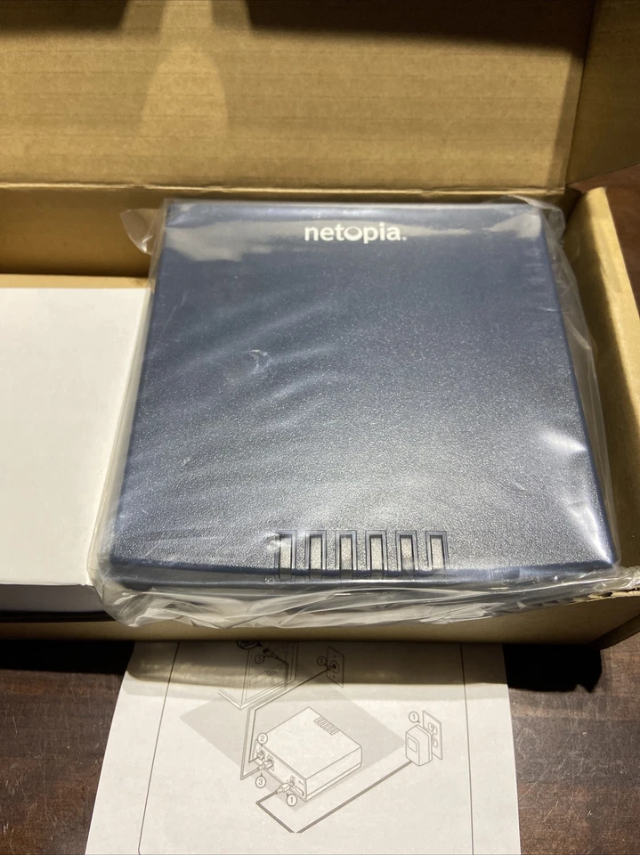 BRAND NEW Netopia UHP Modem/Router Model 3341-ELK Wired Router w/ Firmware - Image 2 of 3