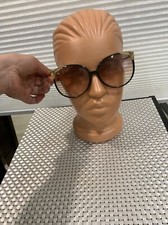Vintage Women's Oversized Sunglasses Plastic Frames 1970 s 80 s