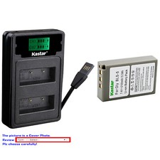 Kastar Battery LZD2 USB Charger for Olympus BLS-5 Olympus OM-D E-M10 Mark II