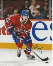 Montreal Canadiens Paul Byron Signed Autographed 8x10 NHL Photo COA B
