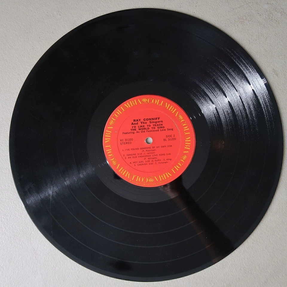 RAY CONNIFF I'D LIKE TO TEACH THE WORLD TO SING VINYL LP COLUMBIA VG 93 Foto 4 de 4