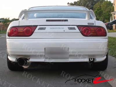 180SX 240SXリアガーニッシュ 日産（NISSAN） 即納 カーボン調 リアガーニッシュ 180SX RPS13 K0810