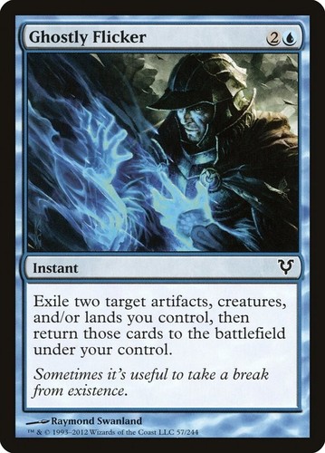 Ghostly Flicker / Gespenstisches Flimmern - AVACYN RESTORED - englisch (nm -)