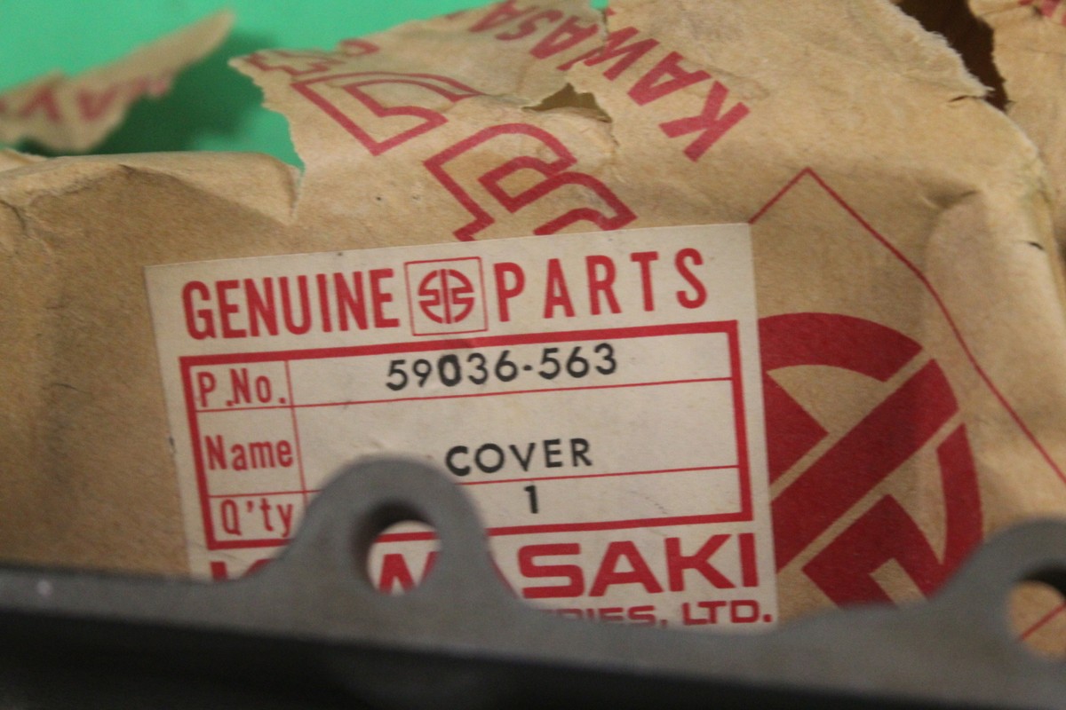 NOS KAWASAKI JS440 AIR INTAKE COVER PT# 59036-563 | eBay