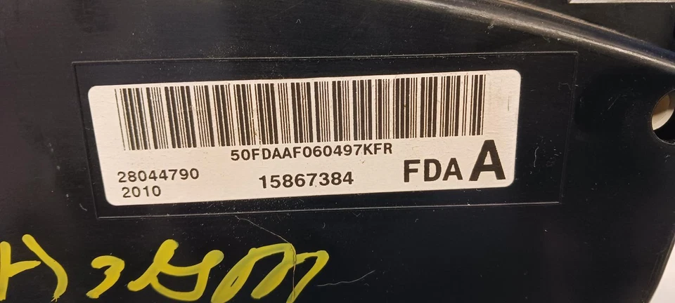 2006 CHEVROLET IMPALA Speedometer cluster UH8 15867384 66k miles OEM 06 - Imagem 4 de 4