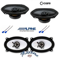 ALPINE SXE-4625S CIARE CXE184 KIT 4 CASSE OVALI NISSAN TERRANO 2 II ALTOPARLANTI