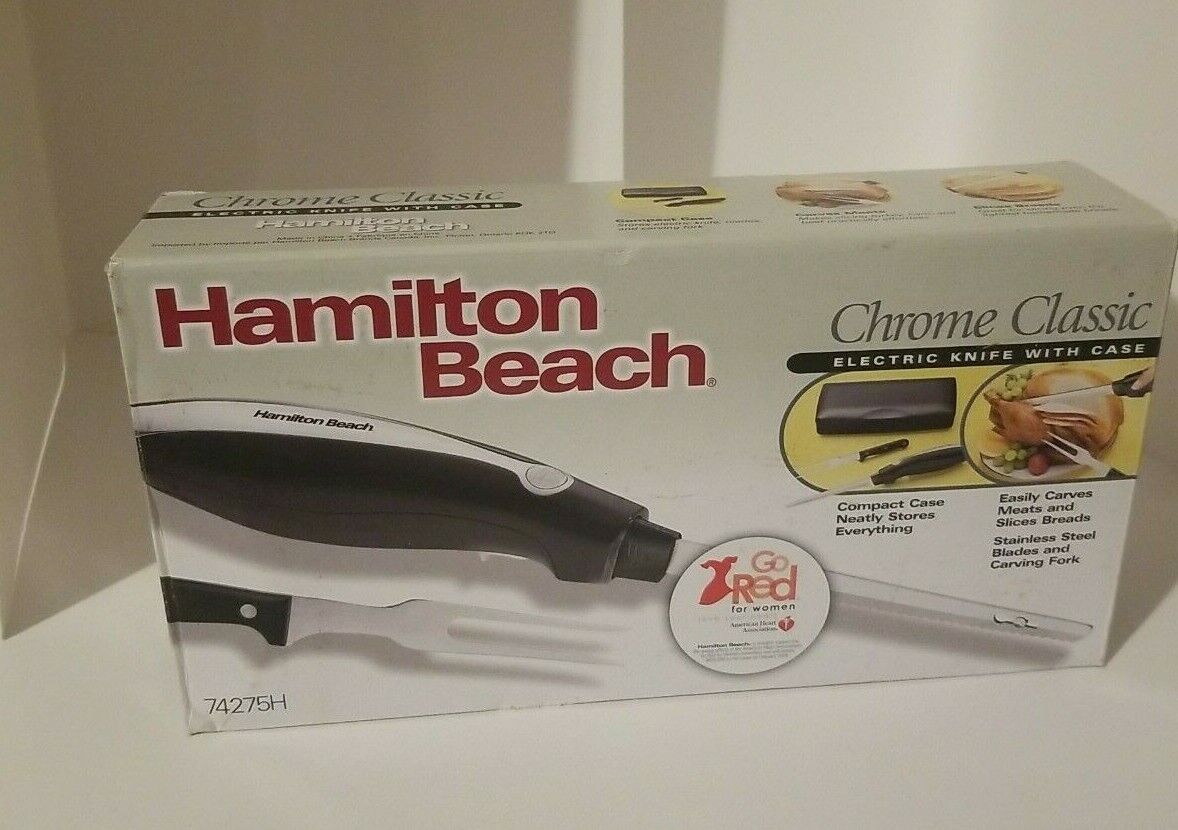 Hamilton Beach 74275R Cheap bargain Classic Chrome Wholesale with - Electric Case Knife