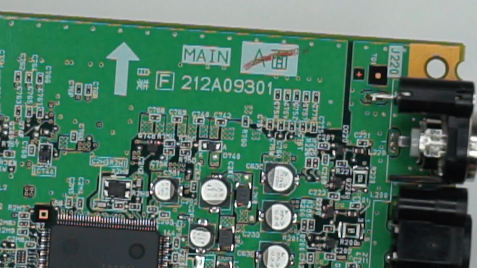 Mitsubishi WD8200U MAIN PWB NEW OEM 935A155O03 A-0032 - Image 3 of 3