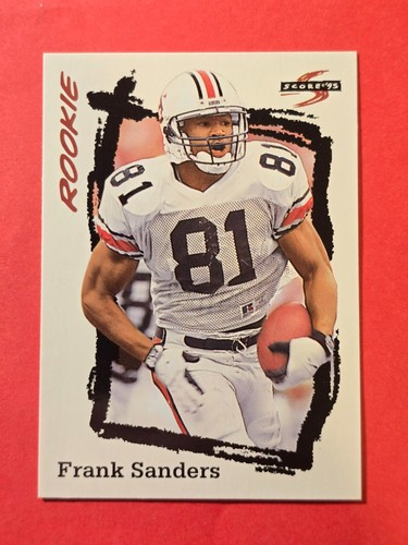 1995 Score #258 Frank Sanders, Rookie, cd1 - Foto 1 di 3