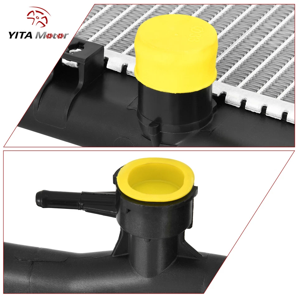 Radiador para Honda CRV CR-V EX EX-L LX 2007 2008 2009 2,4 L construido en EE. UU. Foto 3 de 4