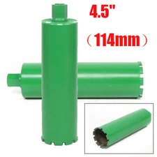 4.5" Drill Bit Wet Diamond Core Hole Saw Hard Concrete Block Brick Drilling Bits