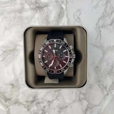 Image of Fossil BQ2494 Bannon Multifunction Black Silicone Watch