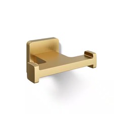KOHLER Mavera R35740-2MB Wall Mounted Robe Hook in Brushed Brass