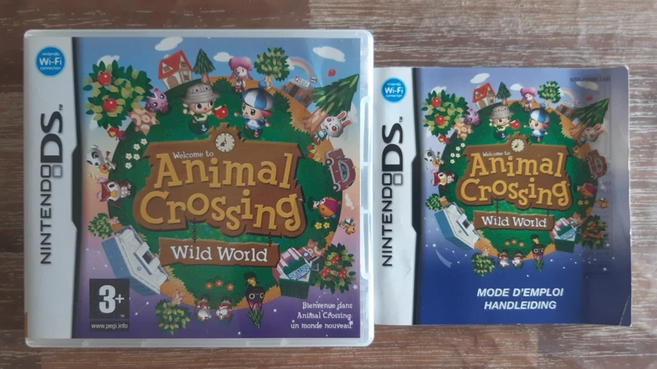 Boîte Vide + Manuel - Animal Crossing Wild World Nintendo DS - SANS JEU - Photo 1/4