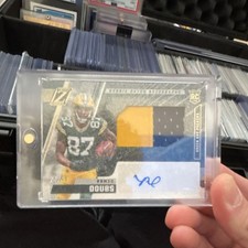 Panini Zenith Romeo Doubs Rookie Patch Autograph #235 Green Bay Packers /50