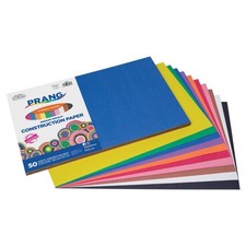 Prang Formerly SunWorks Construction Paper, 10 Assorted Colors, 12" x 18", 50...