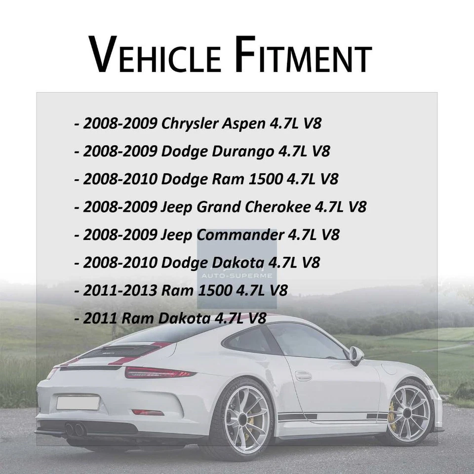 火花塞 8 件 适用于 2011 - 2013 Ram 1500 4.7L 升 2011 Ram Dakota 4.7L 升 — 第 2/4 张图片