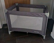 Red Kite Sleeptight Travel Cot - Grey