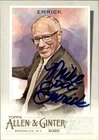 Mike "Doc" Emrick Signed Auto 2020 Topps Allen & Ginter card Broadcaster US HOF