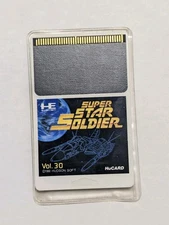 SUPER STAR SOLIDER (PC Engine) NTSC-J HuCard Tested US Seller Shmup Grafx PCE 90