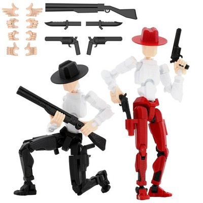 Deeplus Titan 13 Action Figure, Cowboy Already Assembled 13 Dummy 13 Action F...
