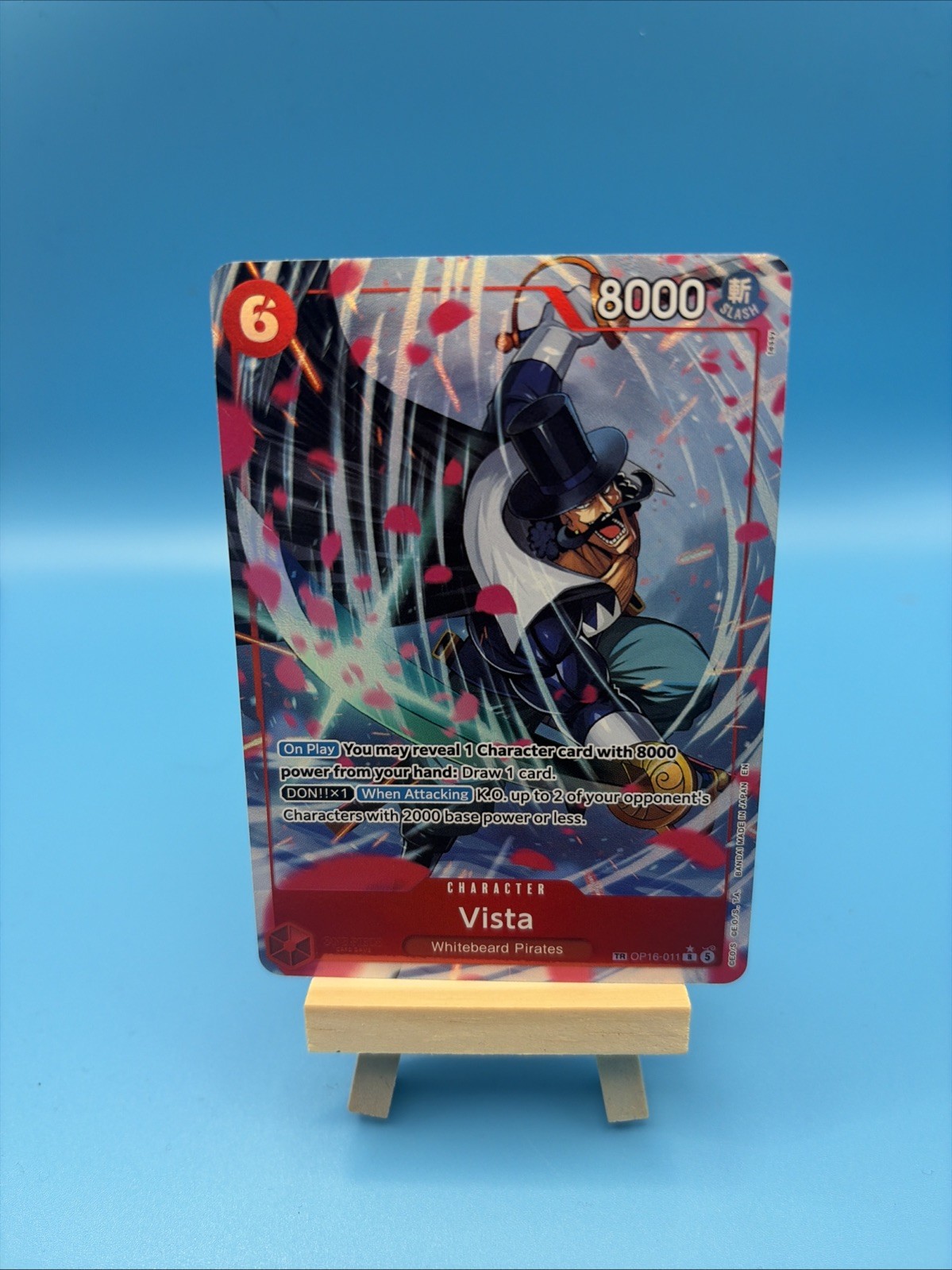 Vista Treasure Rare (TR) OP16-011 - One Piece TCG: The Time of Battle - English