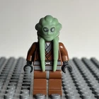 LEGO Star Wars Kit Fisto Minifigure Jedi Knight Master sw0163 - 2Y