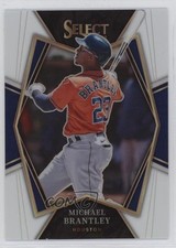 2022 Panini Select Premier Level White Prizm 46/50 Michael Brantley #137 0q3