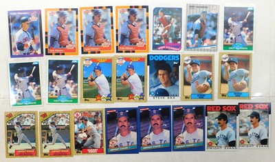 Andy Allanson, Steve Sax, Dwight Evans Baseball Card Lot 22 MLB Topps Donruss