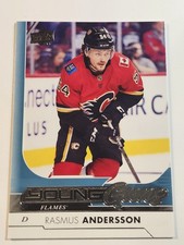 2017-18 Upper Deck - Young Guns Rasmus Andersson #218 (RC)