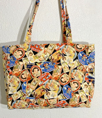Vintage needlebook By Michael miller  Craft bag 100% cotton