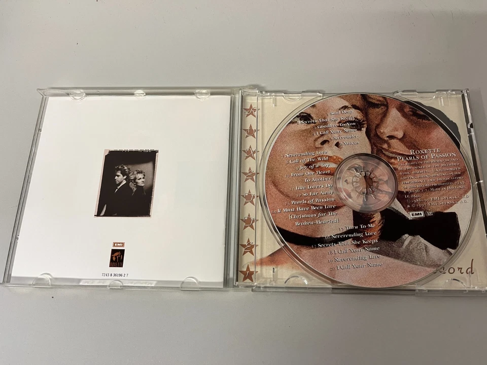 Roxette - PEARLS OF PASSION (The 1st Album) - CD © 1986/97 + Bonus Tracks - Bild 2 von 3