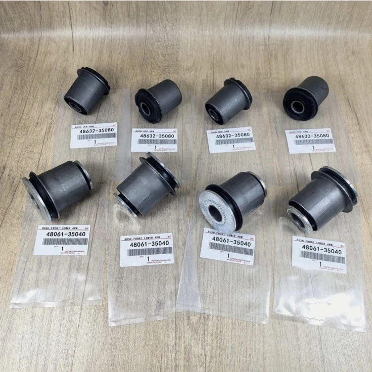 Juego de bujes de brazo de control superior e inferior GENUINO OEM TOYOTA 95-04 TACOMA 4X4 Foto 2 de 2