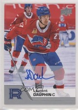 2020-21 Upper Deck AHL Auto Laurent Dauphin #126 Auto 0g60